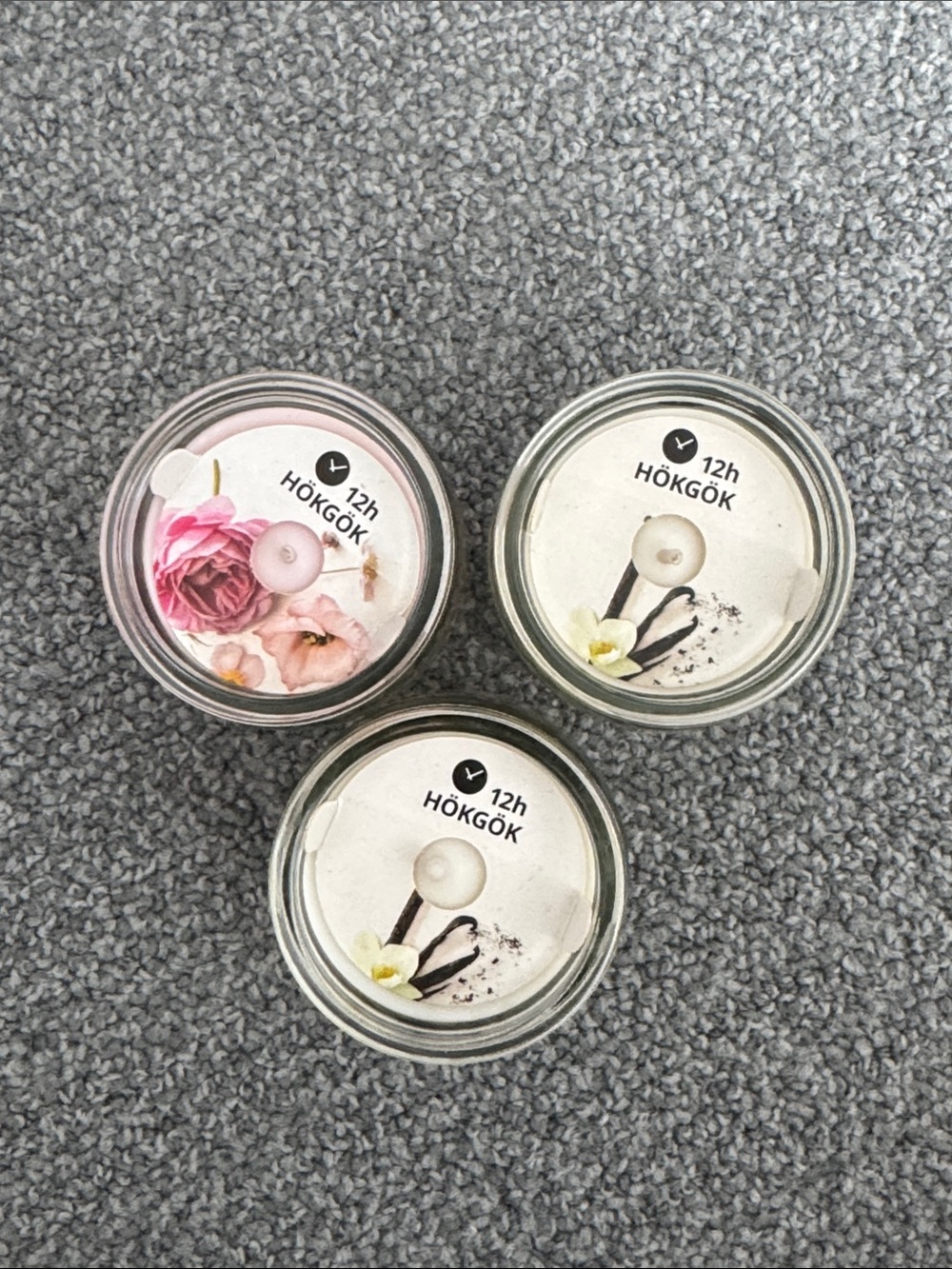 12h Scented Tin Candle - Pink Floral